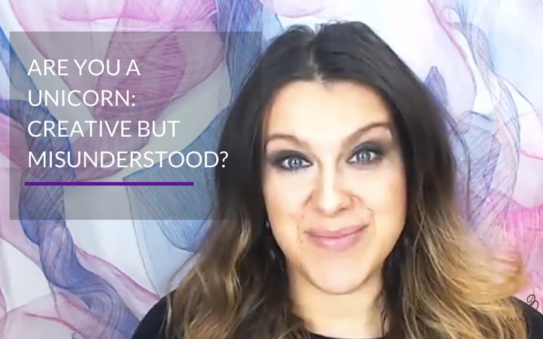 Are you a unicorn: creative but misunderstood? (Video)